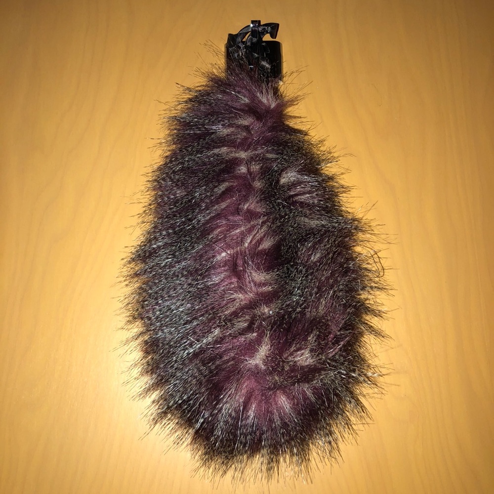 Real fur shoulder wrap